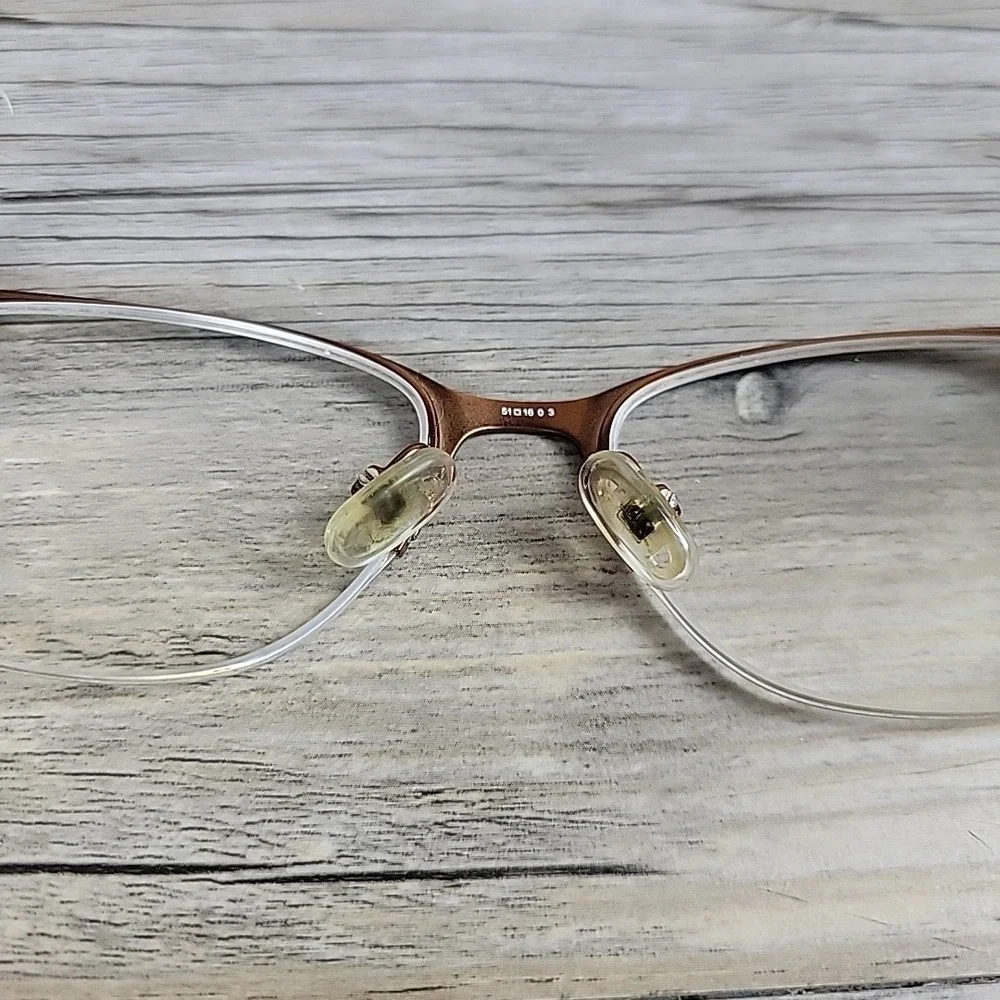 Kate Spade NY Valary PJW Eyeglasses Frames Only 51-16-135 Half Rim Adjustable‎